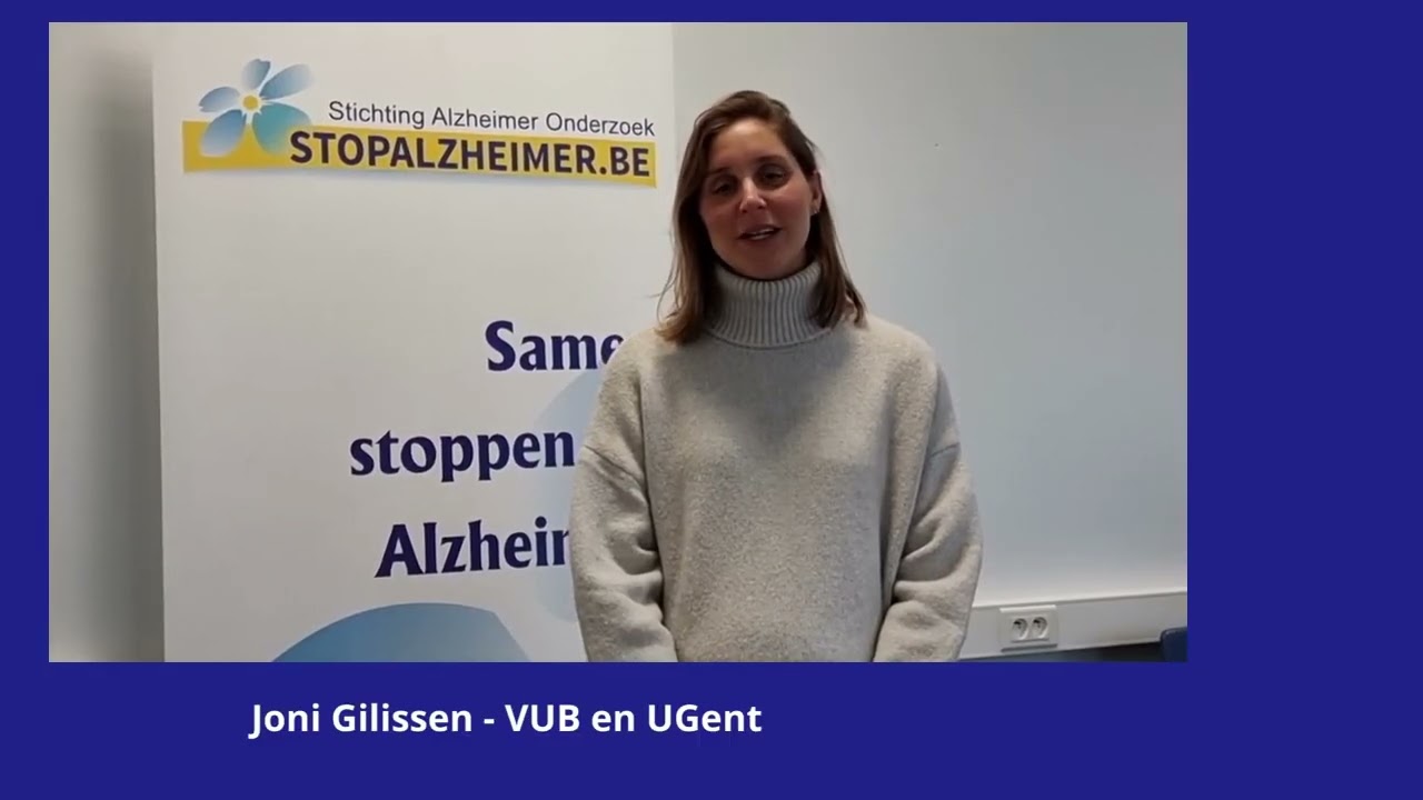 Project van Dr Joni Gilissen gefinancierd door Stichting Alzheimer Onderzoek